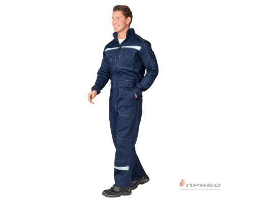 Комбинезон мужской летний «Профессионал» тёмно-синий