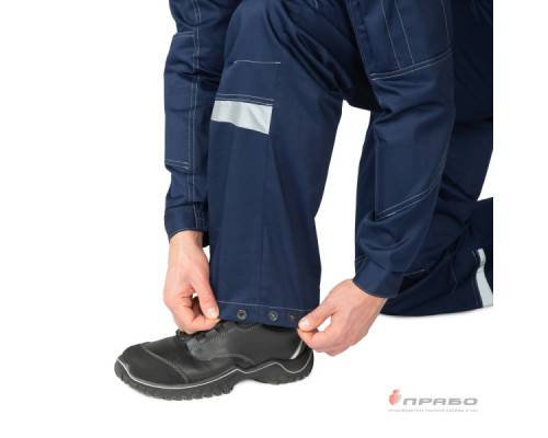 Комбинезон мужской летний «Профессионал» тёмно-синий