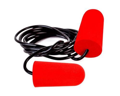 JEM21 37 дБ беруши противошумные со шнурком (вспененный полиуретан)