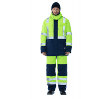 Костюм сигнальный утепленный «Альянс»