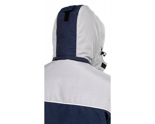 Куртка мужская утепленная рабочая «Челленджер» синяя с серым