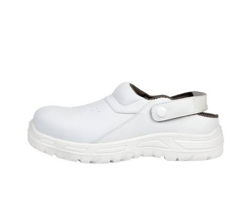 Сабо "Райм" с резинкой, белый, КП, ПУ