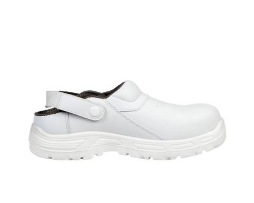 Сабо "Райм" с резинкой, белый, КП, ПУ