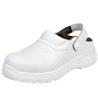 Сабо "Райм" с резинкой, белый, КП, ПУ