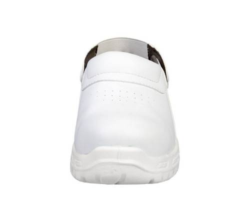 Сабо "Райм" с резинкой, белый, КП, ПУ