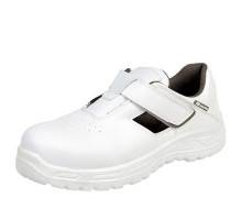 Полуботинки с перфорацией (сандалии) "Райм", белый, КП, ПУ