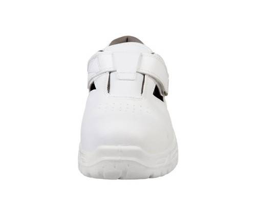 Полуботинки с перфорацией (сандалии) "Райм", белый, КП, ПУ