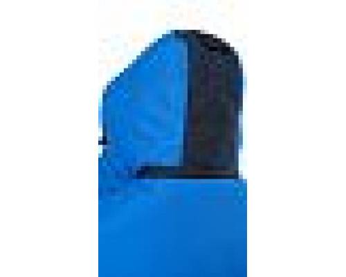 Куртка мужская утепленная рабочая «Челленджер» синяя с васильковым