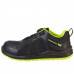 Полуботинки «Капер» с быстрой шнуровкой, КП, ПУ/ПУ, чёрно-лаймовые