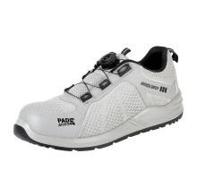 Полуботинки "Капер" с системой быстрой шнуровки, цв. светло-серый, КП, ПУ/ПУ