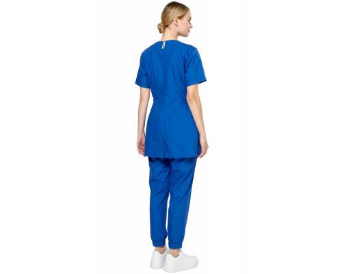 Блуза женская "Лэйн" василек