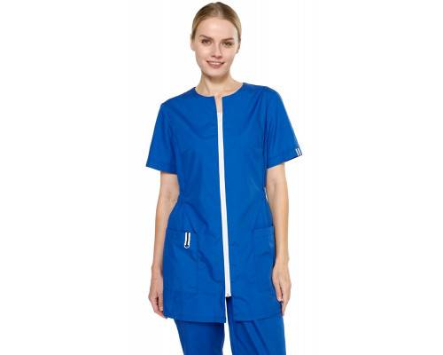 Блуза женская "Лэйн" василек