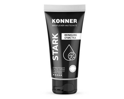 Паста-скраб с минеральным абразивом для очистки кожи рук и тела «KÖNNER STARK» KN061, 200 мл