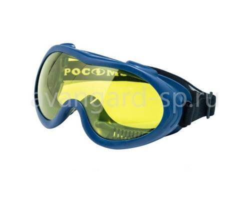 Очки защитные закрытые ЗН55 «SPARK CONTRAST StrongGlass» (25557)