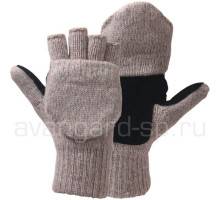 Перчатки-варежки шерстяные «Эвены»