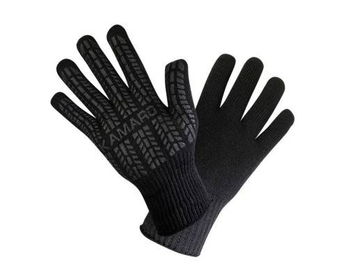 Перчатки х/б с ПВХ «Камаро» черные