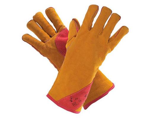 Краги спилковые пятипалые «Сибирь» с подкладкой