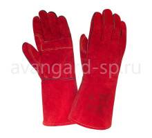 Краги спилковые с подкладкой усиленные «2Hands»