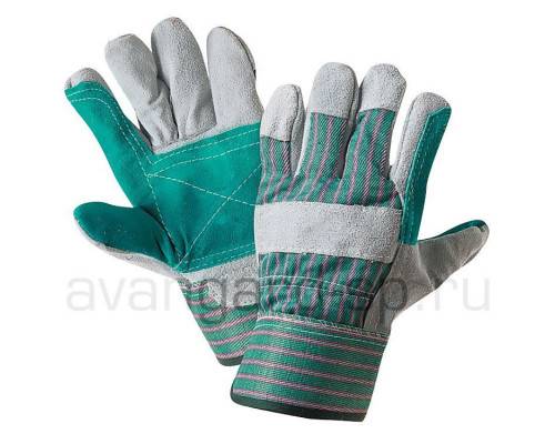 Перчатки спилк. комбинированные усиленные «Докер» (утепленные)