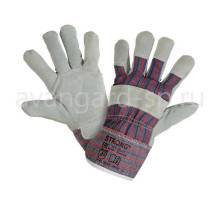 Перчатки «Ангара» спилковые комбинированные утеплённые