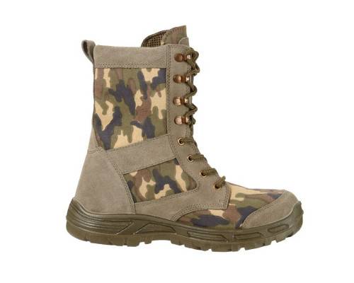 Ботинки "Энфорсер 101", мультикам зелёный, ПУ