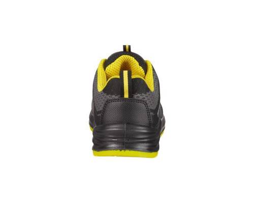 Полуботинки «Капер», цв. чёрно-жёлтый, КП, ПУ/ПУ