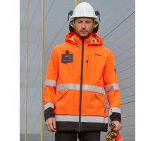 Куртка-софтшелл сигнальная «Энцелад»