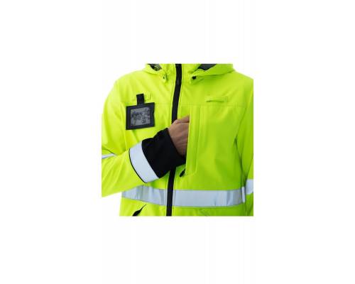 Куртка-софтшелл сигнальная «Энцелад»