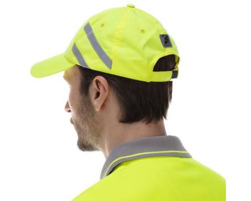 Кепка-бейсболка сигнальная