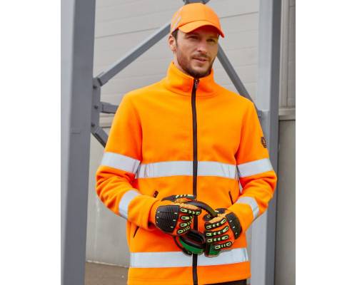 Куртка флисовая сигнальная «Люменар»