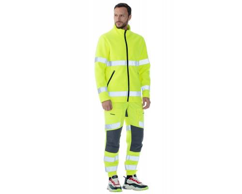 Куртка флисовая сигнальная «Люменар»