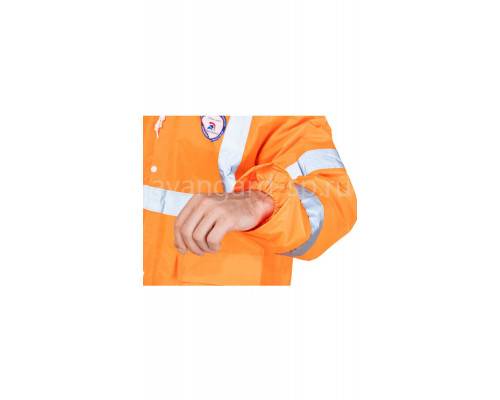 Плащ влагозащитный с СОП «Triton Extra» (оранжевый)