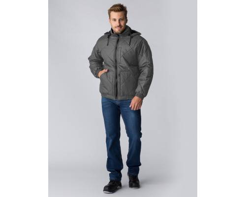Куртка демисезонная мужская «Бомбер-Люкс» (ткань Дюспо)
