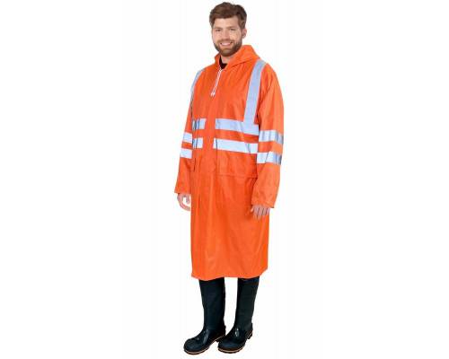 Плащ влагостойкий «Посейдон Премиум» (оранжевый)